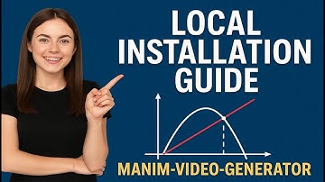 Manim Video Generator Lokale installatiehandleiding Maak wiskundige animaties van tekst!