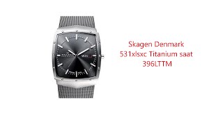 Skagen Denmark 531xlsxc Titanium saat Resimi