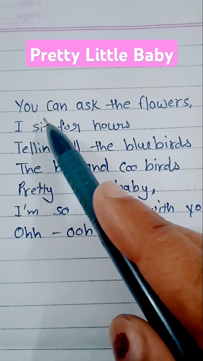 Pretty little baby lyric ~ #shorts #song #lyrics #youtubeshorts #viralshorts #trending