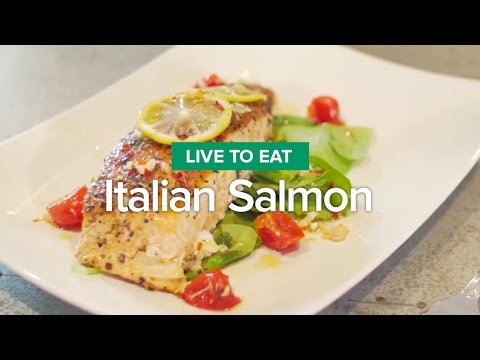 Video: Salmon With Italian Sauce