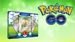 Unboxing Pokemon Go Alolan Exeggutor V Collector Box 2