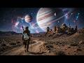 Saturn Dunes Journey | Guitar Resonator Cosmic Blues