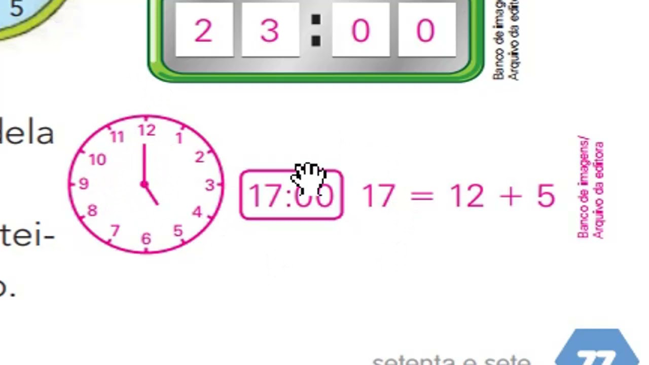 Matemática – Medidas de tempo: horas, minutos e segundos – Conexão Escola  SME