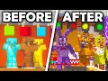 I BUILT the FNAF 1 Pizzeria in Minecraft!