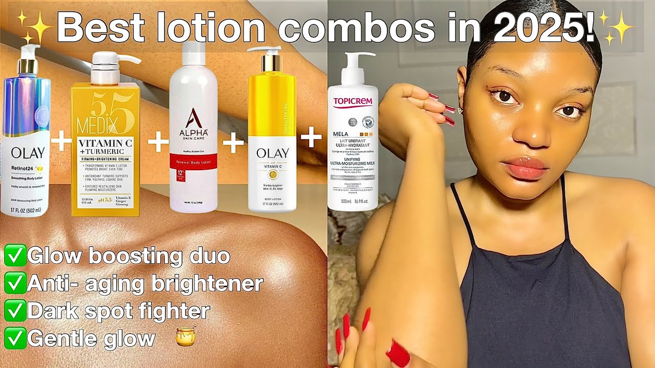 BEST BODY LOTION COMBO IN 2025✅| MUST USE BODY LOTIONS | Monday to Sunday routine ✅