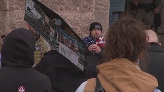 RAW VIDEO: Protesters at Texas Capitol as Legislative Session begins