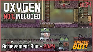 Ep 34 - Radiation is Helpful - Oxygen Not Included - Beginners & Achievement Guide - 2024