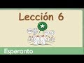 Los pronombres personales en esperanto - Lección 6