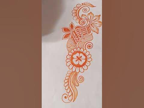 #shortsmehandi,wedding mehandi drawing idea, - YouTube
