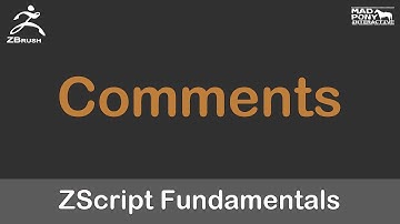 ZScript Fundamentals - Comments