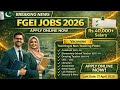 FGEI Jobs 2026 | Teaching &amp; Non Teaching Jobs | Apply Online | Last Date 27 April | Govt Jobs Pak