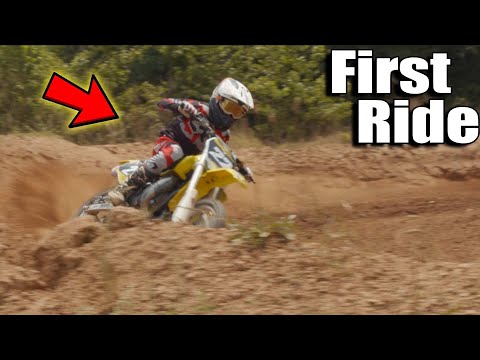 The First test Ride on the New RM85 build