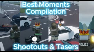 Emergency Hamburg Sek Nice Compilation Shootouts, Tasers, Ancetre And More Roblox Amateurz