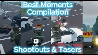 Emergency Hamburg SEK Nice Compilation! Shootouts, Tasers, Ancetre and more! | ROBLOX (AmateurZ)