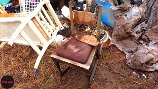 Another Junkyard Gem | Rotting Rocking Chair Restoration