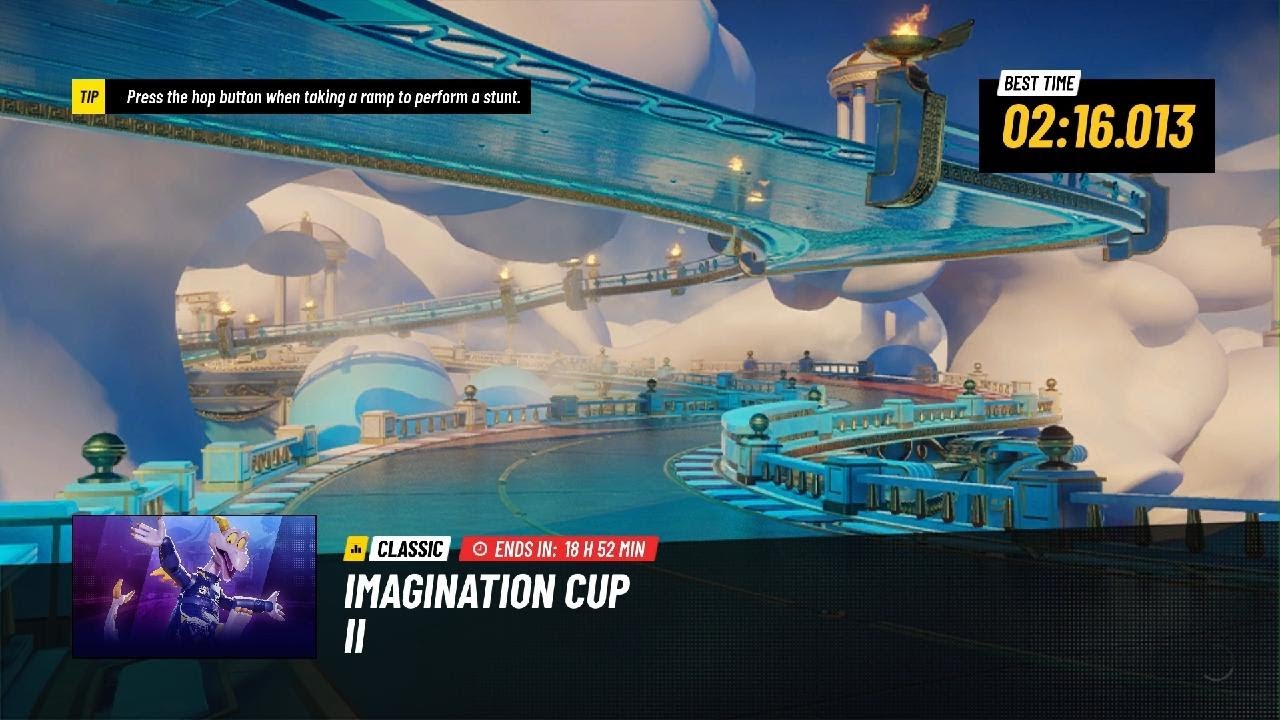 Figment The TRICKSTER Imagination Cup TOP 25 Disney Speedstorm