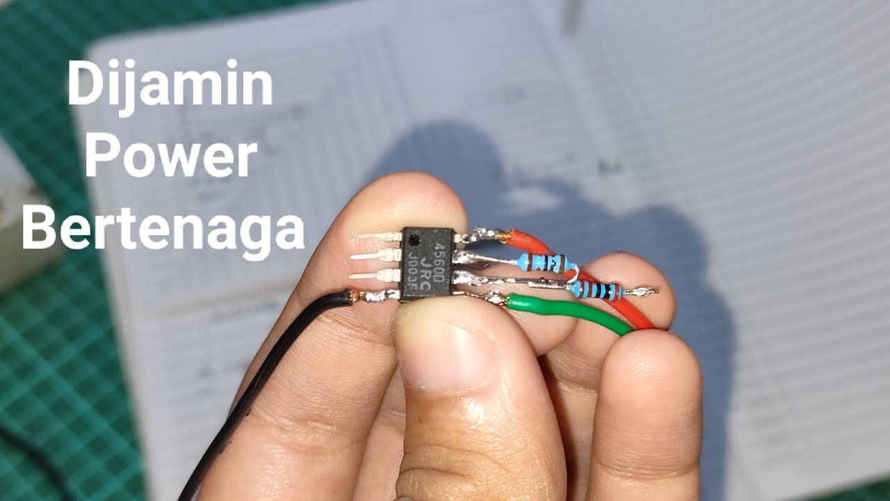 Salah Satu Solusi Power Bertenaga - Penguat Sinyal Input Inverting ...