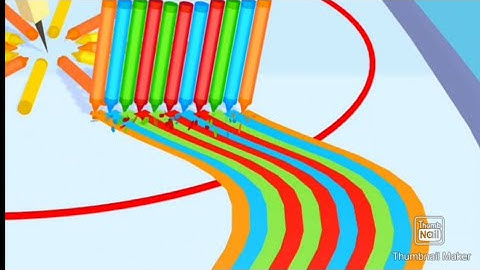 Pencil Rush 3D Gameplay ! Very relaxing and satisfying All Levels Gameplay Walkthrough Android iOS