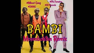 Mbuzi Gang ft Fik Fameica - Bambi (Moombahton Remix) (Instrumental) (SNMiX) BPM 100