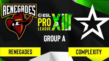 CS:GO - Renegades vs. Complexity [Inferno] Map 1 - ESL Pro League Season 13 - Group A