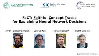 [NeurIPS 2025] FaCT: Faithful Concept Traces for Explaining Neural Network Decisions