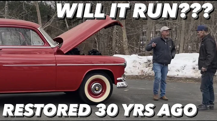 Restored 30 years ago... Will it run??? 1951 Oldsmobile Super 88 Deluxe