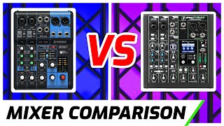 Yamaha MG06X vs Mackie ProFX6v3+ Audio Mixer | Complete Comparison