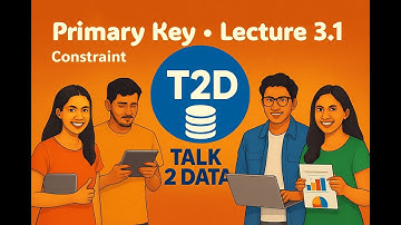 3.1 SQL Primary Key Constraint | Primary Key in SQL Server | SQL Tutorial | Talk 2 Data