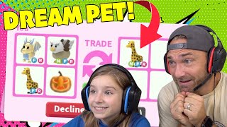 Trading My GOLDEN EGG Pet To Get My DREAM PET! Roblox Adopt Me!