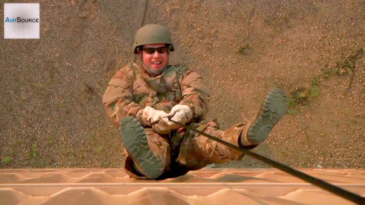 Air Guardsman - Rappelling and Fast Rope Use - YouTube