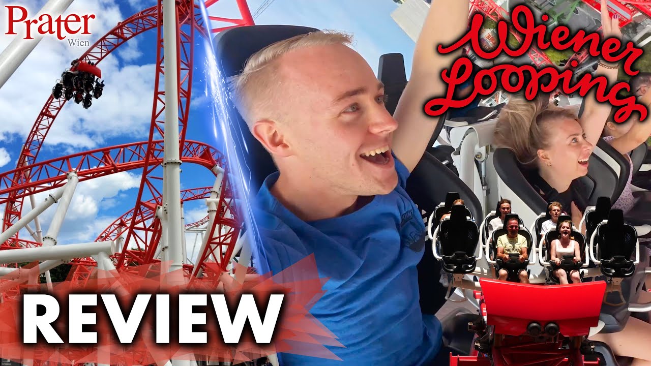 WIENER LOOPING - Wie gut ist die NEUE Achterbahnen des WIENER PRATERS? 🇦🇹 | Review & Reaction
