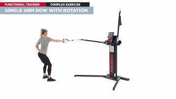 Single Arm Row With Rotation