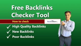 Free Backlinking Checker Tool to Check Quality Backlinks Poor Backlinks or New Backlinks