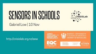 Sensors in Schools
