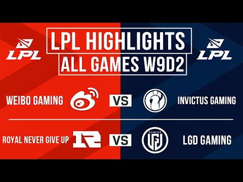 LPL Highlights ALL GAMES Week 9 Day 2 | LPL Spring 2024