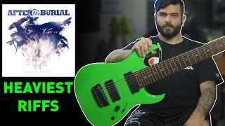 After The Burial HEAVIEST RIFFS (Wolves Within Album, 7/8/9 String Guitar)