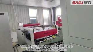 Automatic bidirectional slitting machine #slittingmachine #cuttingmachine