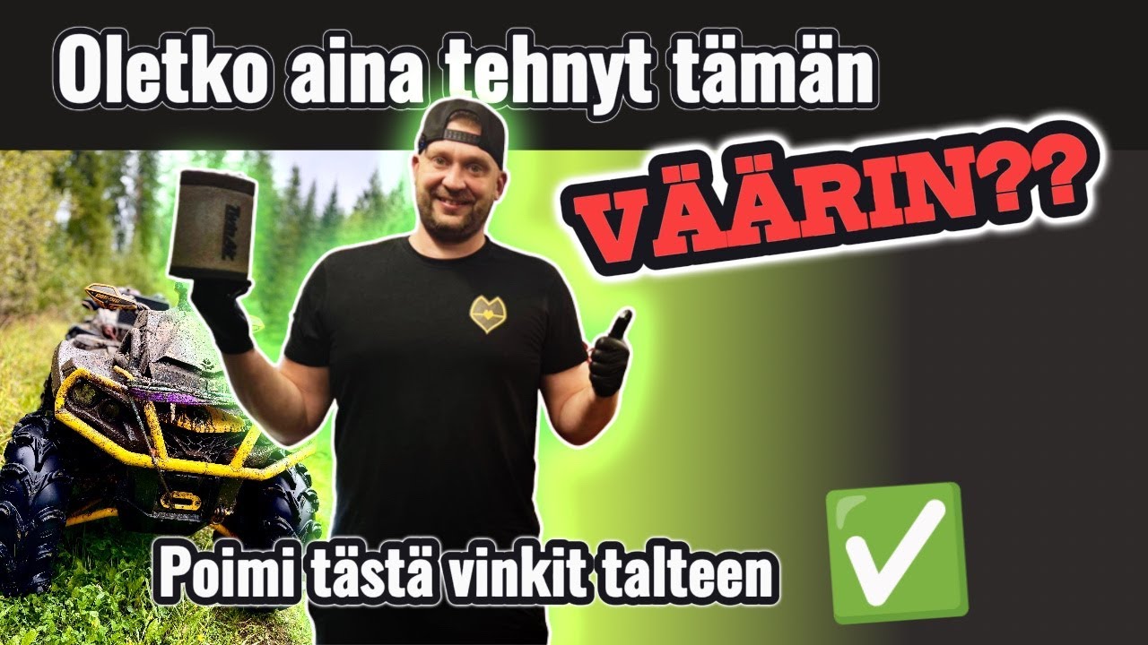 Tiesitkö tämän ilmansuodattimen huollosta? USEIMMAT TEKEVÄT VIRHEEN!