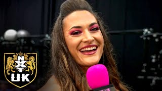 Xia Brookside Proposes Facing Aleah James During The Nina Samuels Show Nxt Uk, Oct. 14, 2021