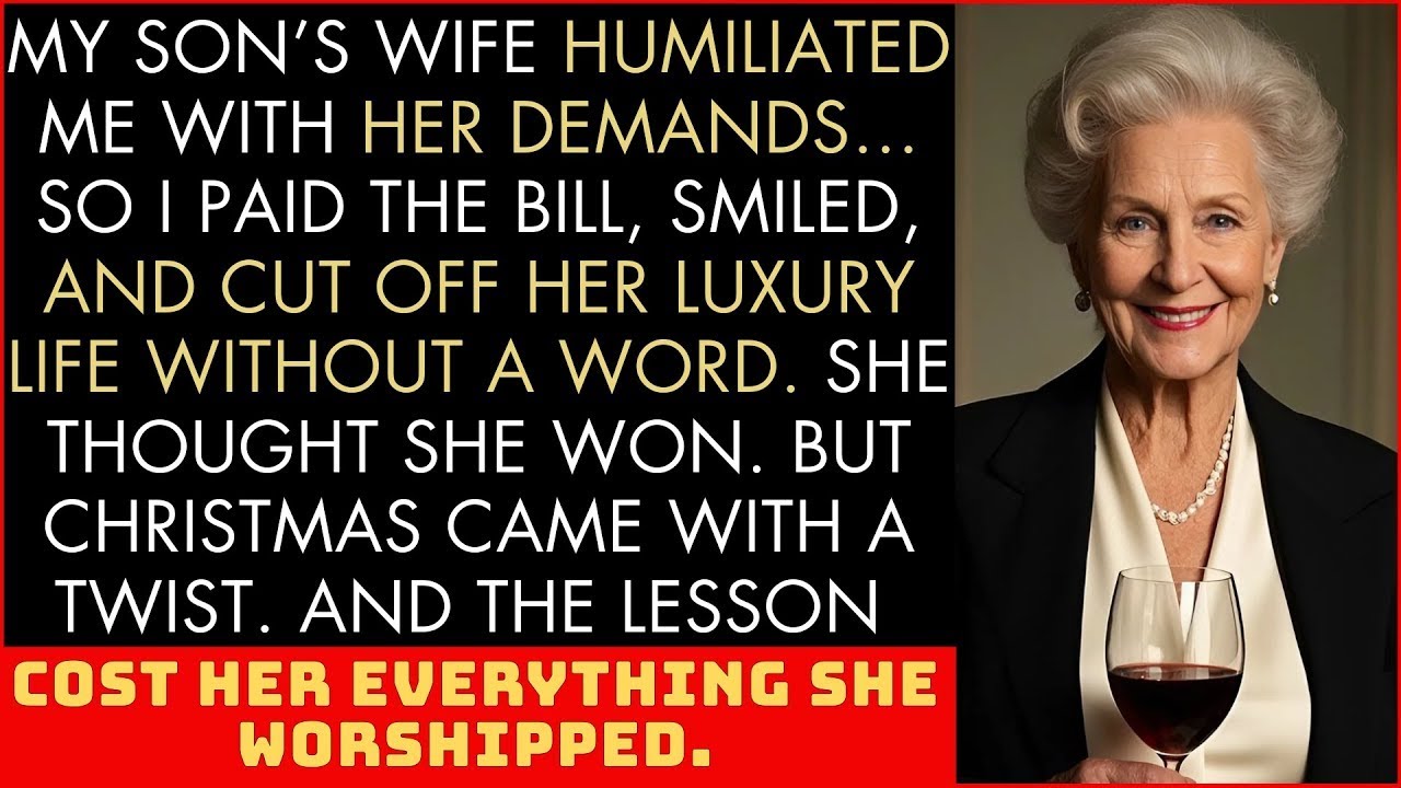 My Son’s Wife Called Me “Useless” At Dinner — So I Quietly Canceled The Credit Card I Gave Her