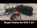 Simple Trainer for GTA V 9.0