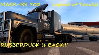 MACK RS 700 | The Legend R.D Trucking Convoy | Detroit Diesel ATS 1.43 DE-Truckers