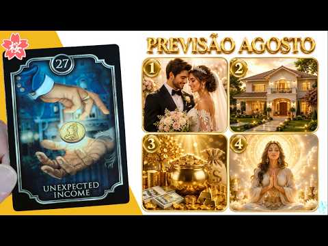 🔮 ISSO VAI CHEGAR PARA VOCÊ EM AGOSTO DE 2026