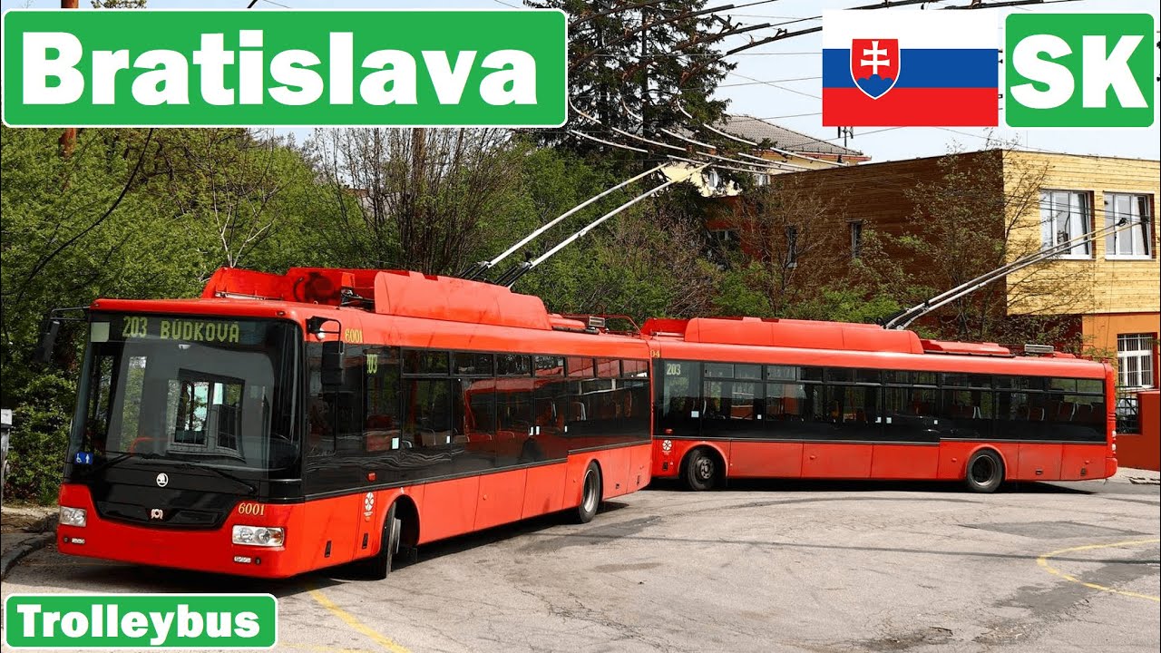🇸🇰 BRATISLAVA TROLLEYBUS 2019 | Trolejbusy v Bratislave