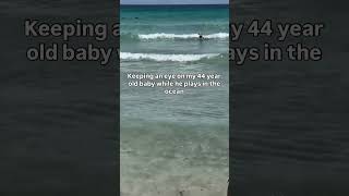 Who Needs Kids When Youve Got A Husband To Supervise At The Beach