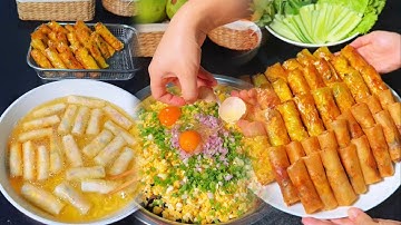 Cách làm chả ram bắp ngon