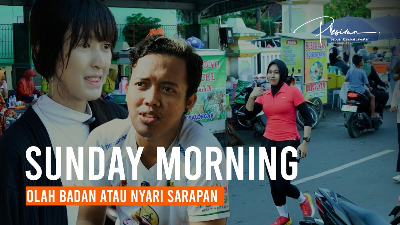 PLESIRAN (Olahraga) - Hingar Bingar Minggu Pagi Alun-Alun Rembang