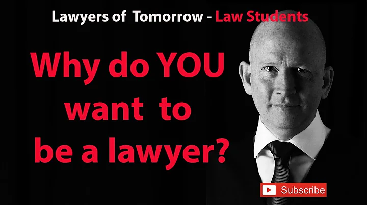 Law Student Why do YOU want to be a lawyer?