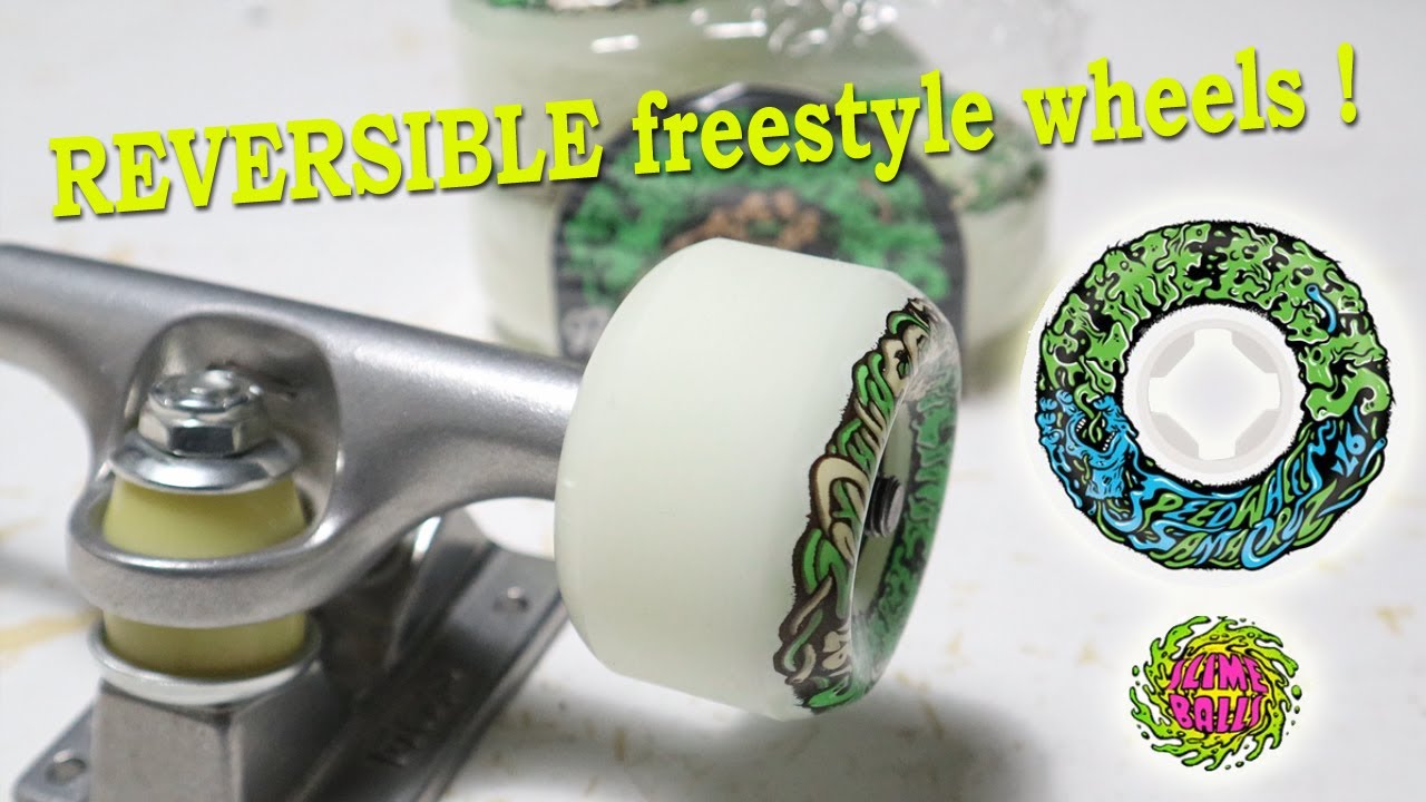 SLIME BALLS 54mm MINI Vomit - Reversible freestyle skateboard wheels