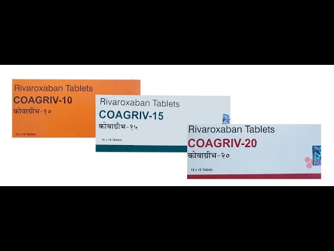 Rivaroxaban ( COAGRIV ) animated video